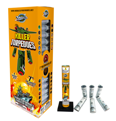 7&quot; KILLER TORPEDOES Canister Shells - (3/4/6)
