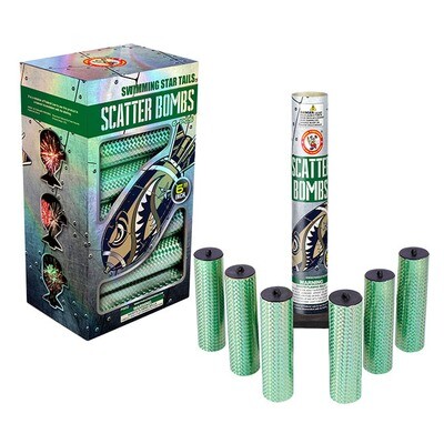 6&quot; SCATTER BOMBS - 6 Pack - (12/6)