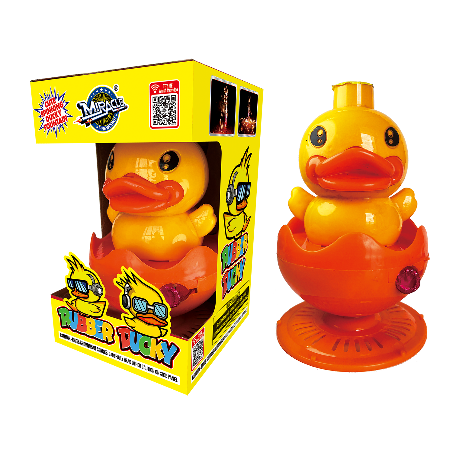 RUBBER DUCKY SPINNING FOUNTAIN (16/1)