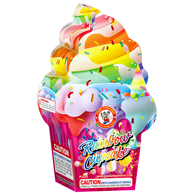 RAINBOW CUPCAKE FOUNTAIN - (16/1)