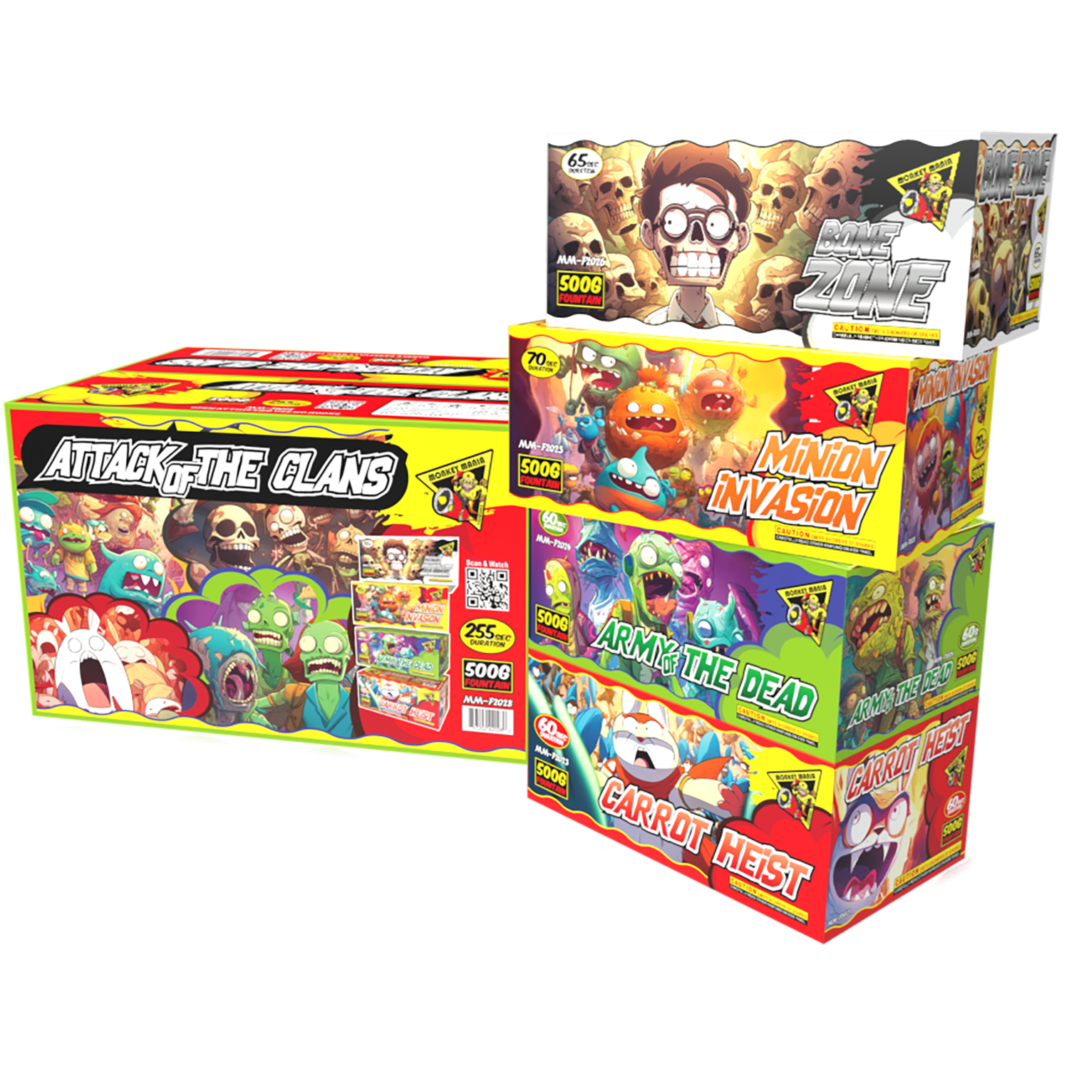 ATTACK of the CLANS Fountain Assortment - (1/4)