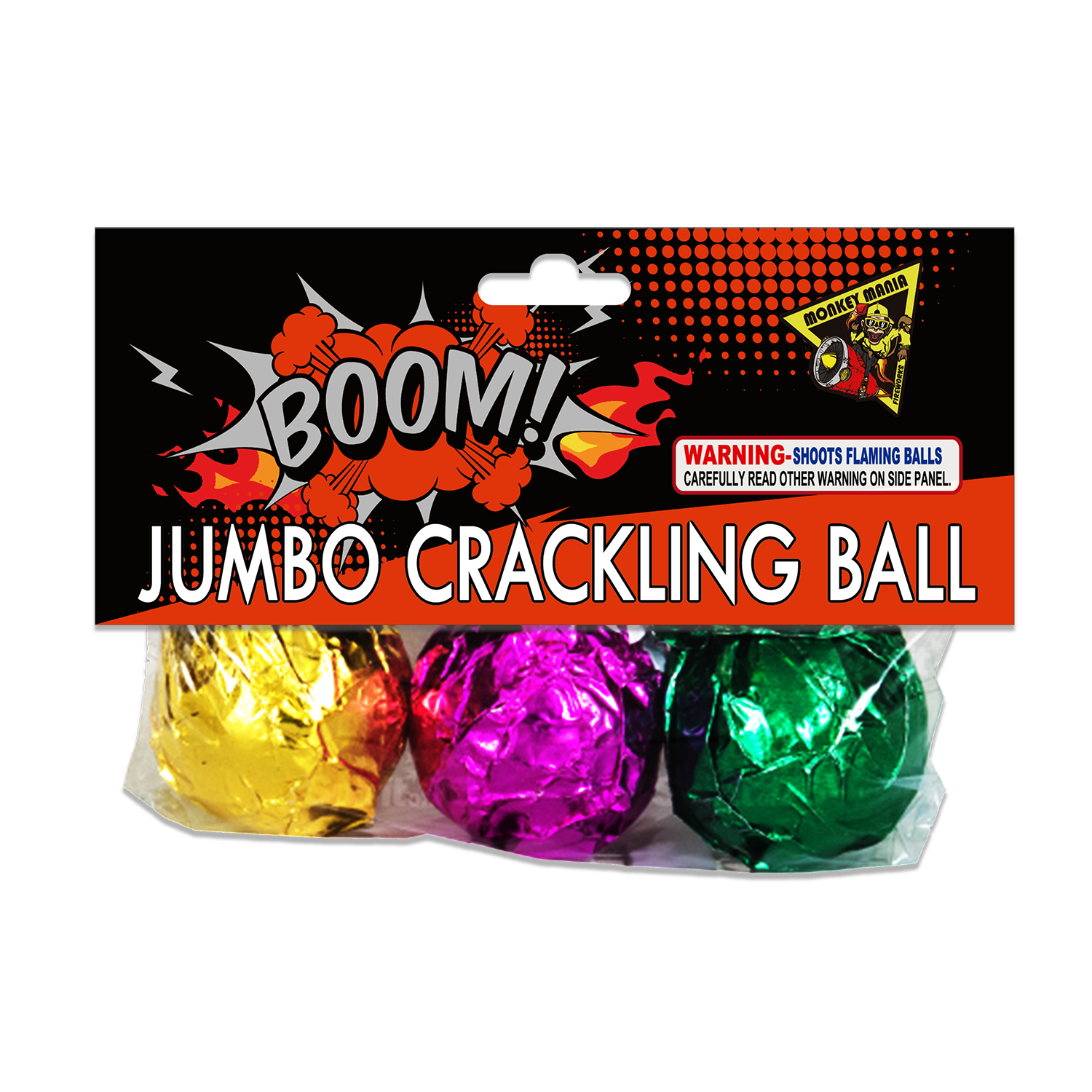 JUMBO CRACKLING BALLS - (40/3)