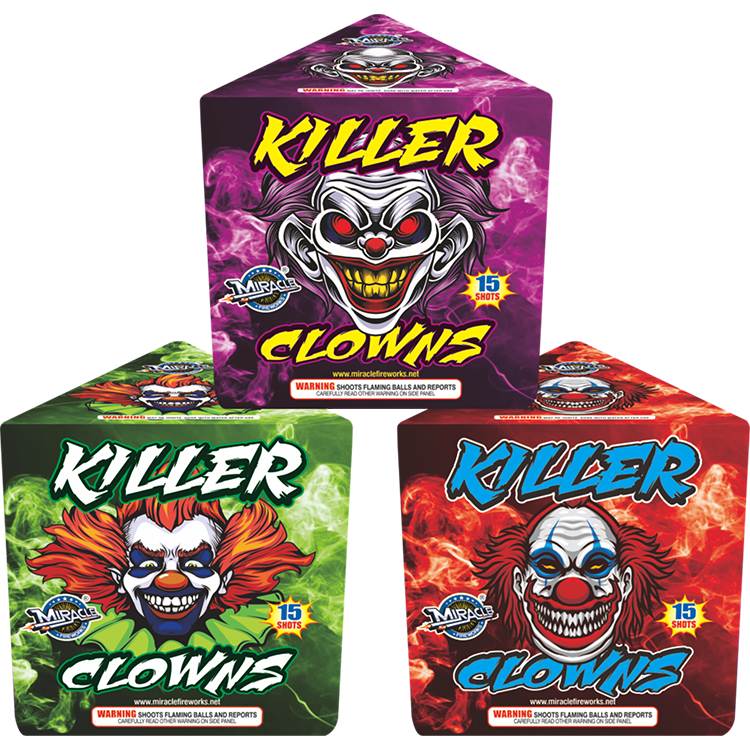 KILLER CLOWNS - 15 shot 200 gram - (4/3)