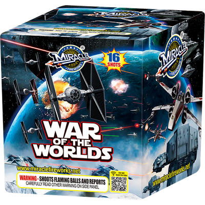 WAR OF THE WORLDS - 16 shot Cake - (12/2)