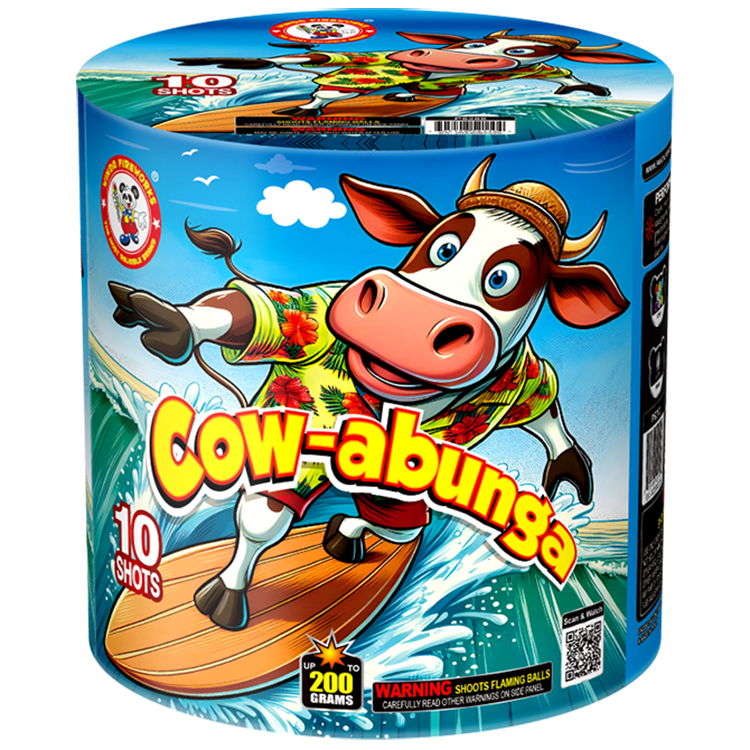 COW-ABUNGA - 10 shot 200 gram - (8/1)