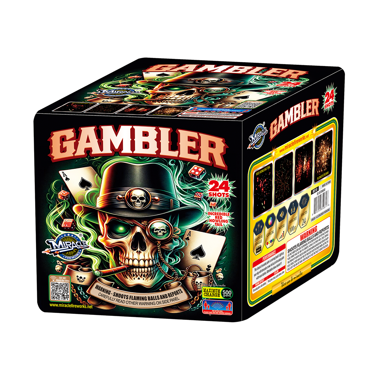 GAMBLER - 24 Shot Cake - (4/1)