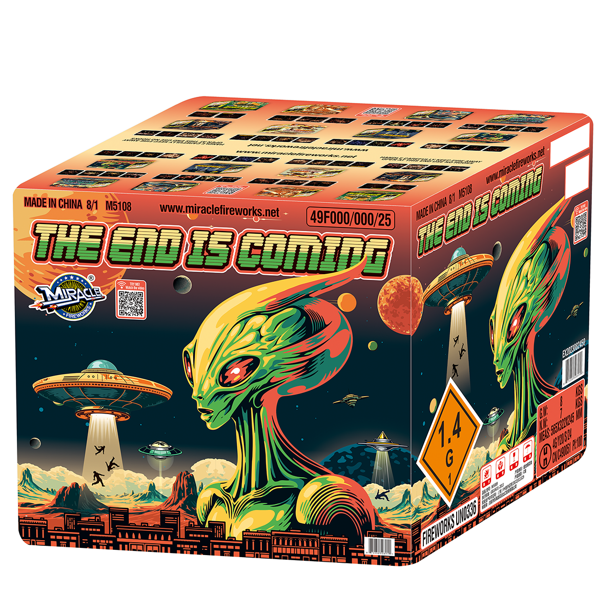 THE END IS COMING Cake Assortment - (8/1)