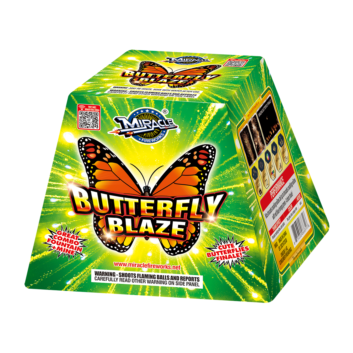 BUTTERFLY BLAZE (COMBO FOUNTAIN+MINE) - (9/1)
