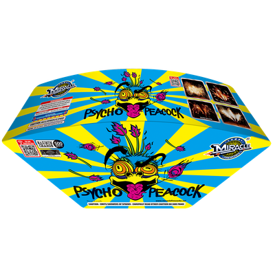 PSYCHO PEACOCK FAN FOUNTAIN - (4/1)
