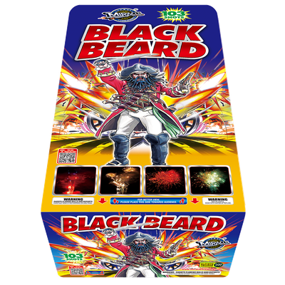 BLACK BEARD - 103 Shot Zipper Cake - (2/1)