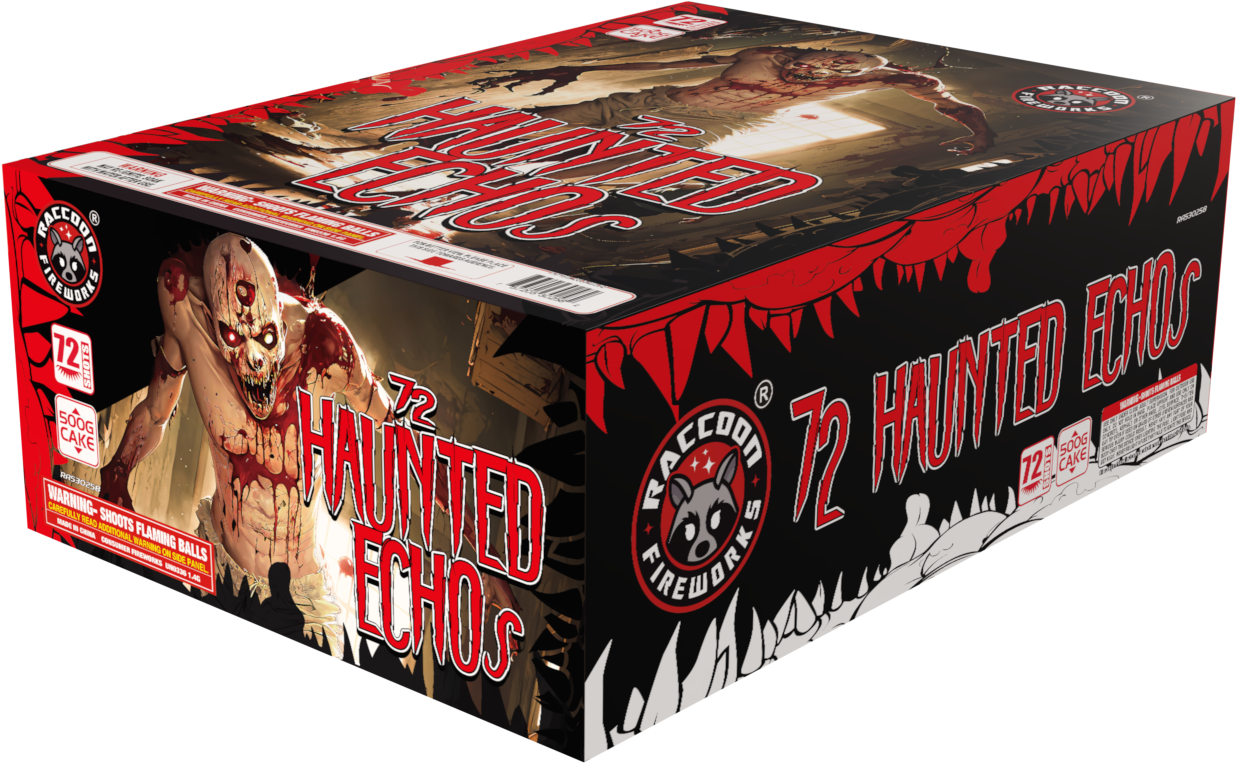 72 HAUNTED ECHO - 72 Shot Cake - (2/1)
