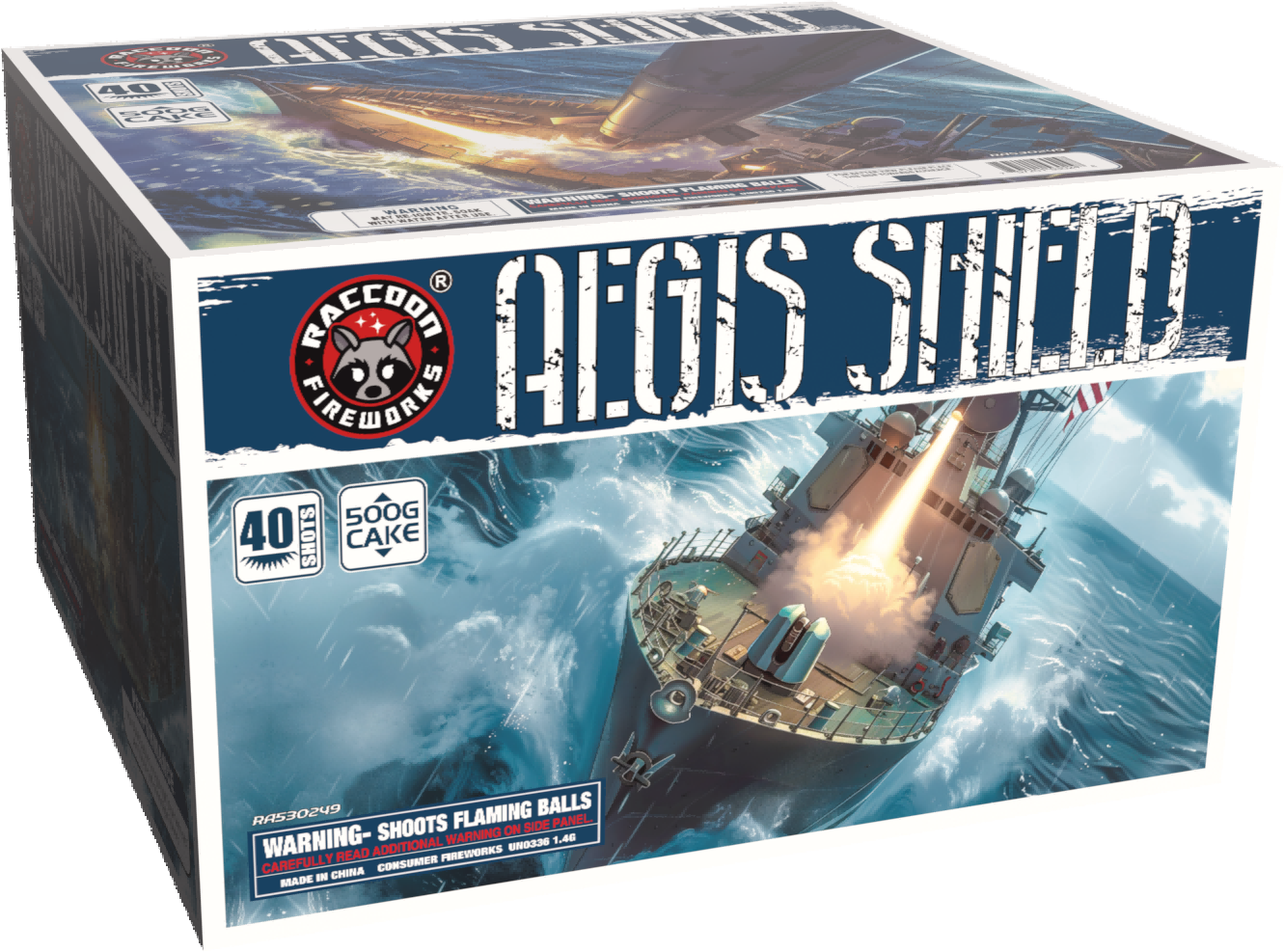 AEGIS SHIELD - 40 Shot Cake -(2/1)