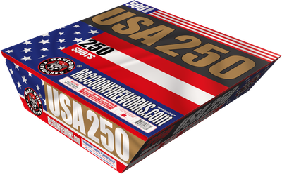 USA 250 250 Shot zipper cake - (1/1)