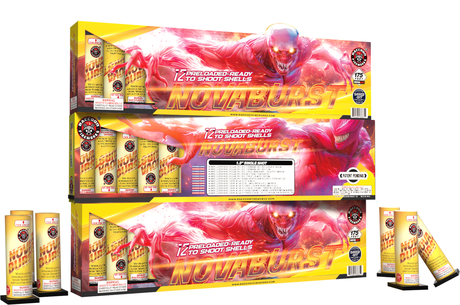 NOVABURST  - 1.5&quot; 50G Shells - (8/12)