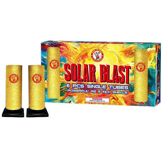 SOLAR BLAST 5&quot; Single Shot Shells - 12/6