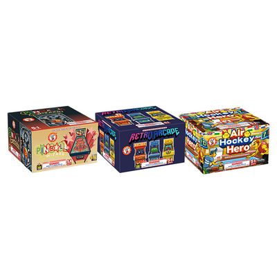 GAME NIGHT - 3 Assorted 51 Shot Cakes - (4/3)
