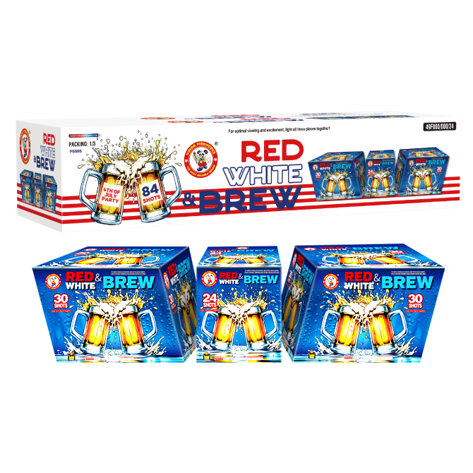 RED, WHITE &amp; BREW CAKE ASSORTMENT - (1/3)