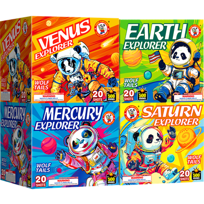 SPACE EXPLORER 21 shot cakes - (1/4)