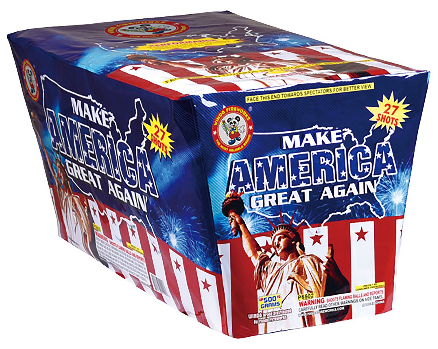 MAKE AMERICA GREAT AGAIN - 27 shot fan cake - (3/1)