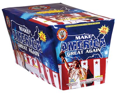 MAKE AMERICA GREAT AGAIN - 27 shot fan cake - (3/1)
