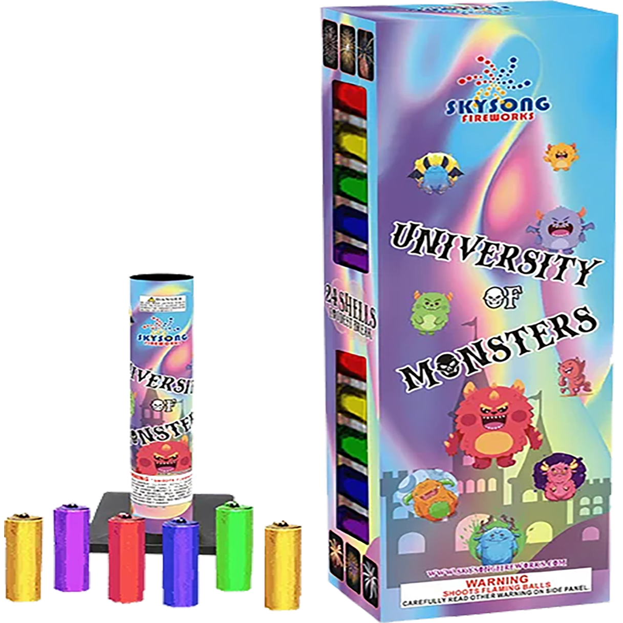 UNIVERSITY of MONSTERS canisters - 4&quot; Shells (4/24)