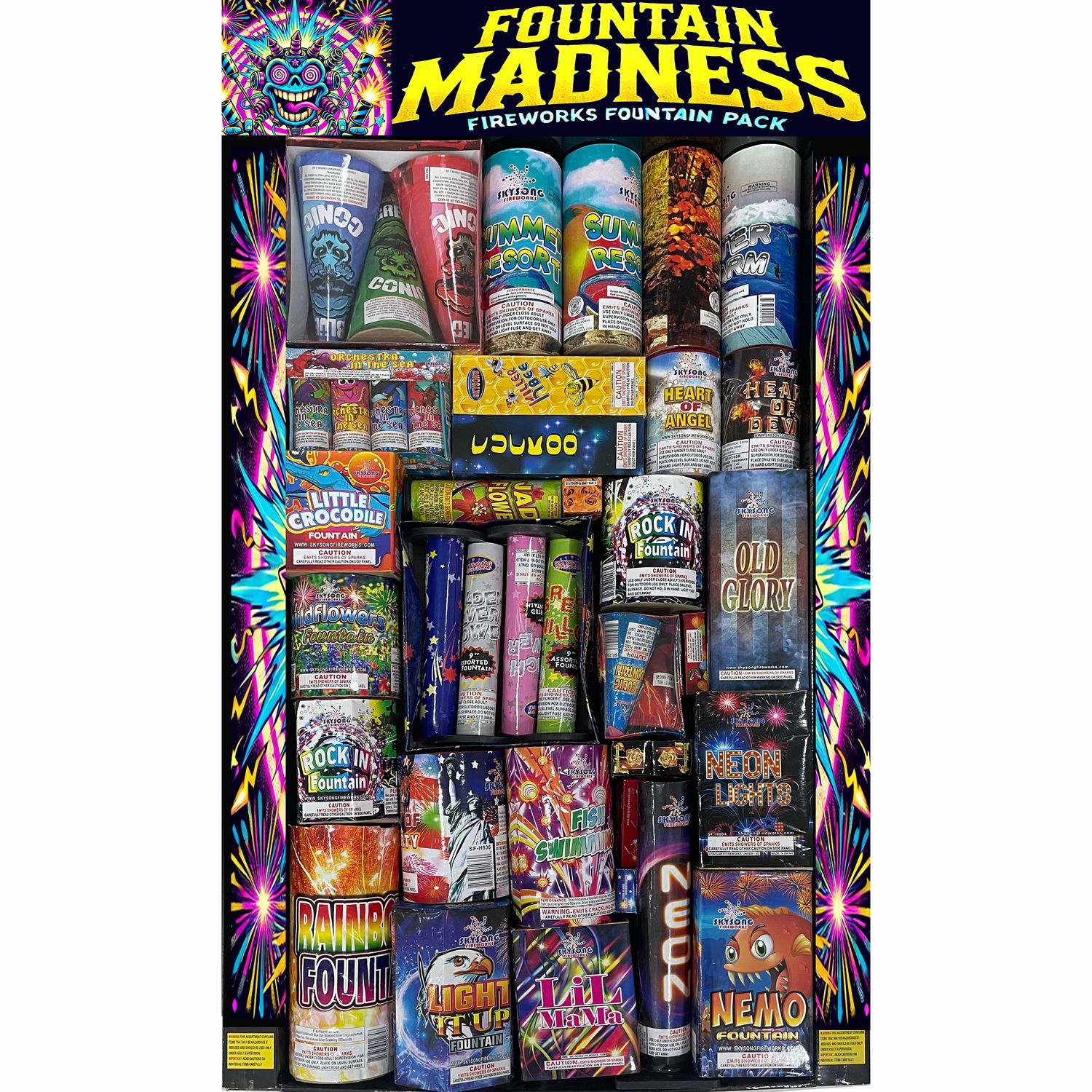 FOUNTAIN MADNESS ASORTMENT - (1/1)