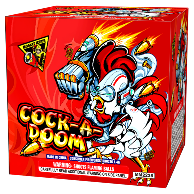 COCK-A-DOOM - 16 Shots - (36/1)
