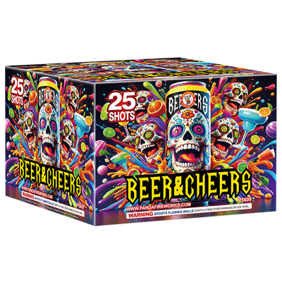 BEERS &amp; CHEERS - 25 Shots - (6/1)