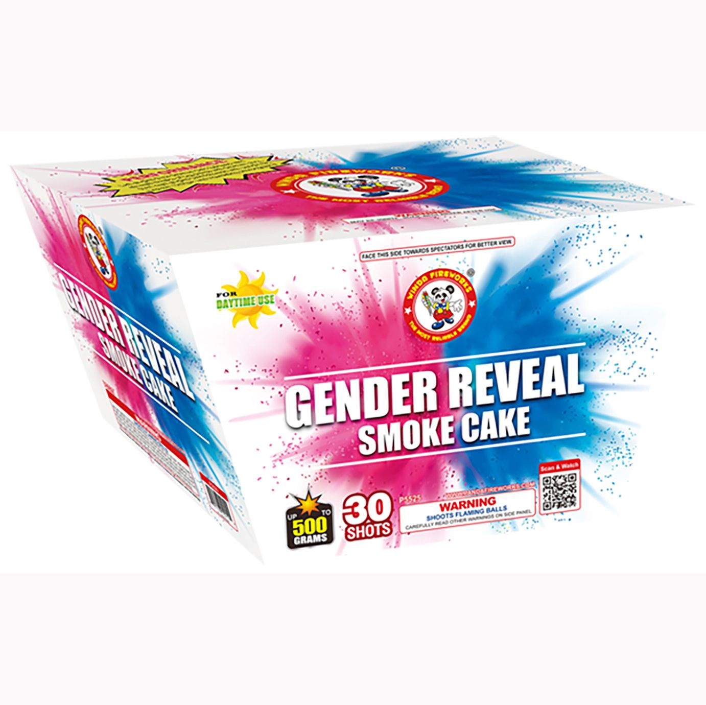 GENDER REVEAL SMOKE CAKE - 30 Shots - (2/2)