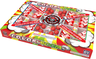 COLOR &amp; BOOM SHELL ASSORTMENT - 64 Shells - (1/1)