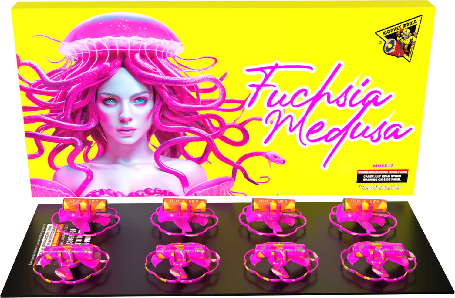 FUCHSIA MEDUSA (12/8)