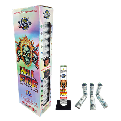 4&quot; HELL FIRE CANISTER SHELLS - 24 Pack - (4/4/6)