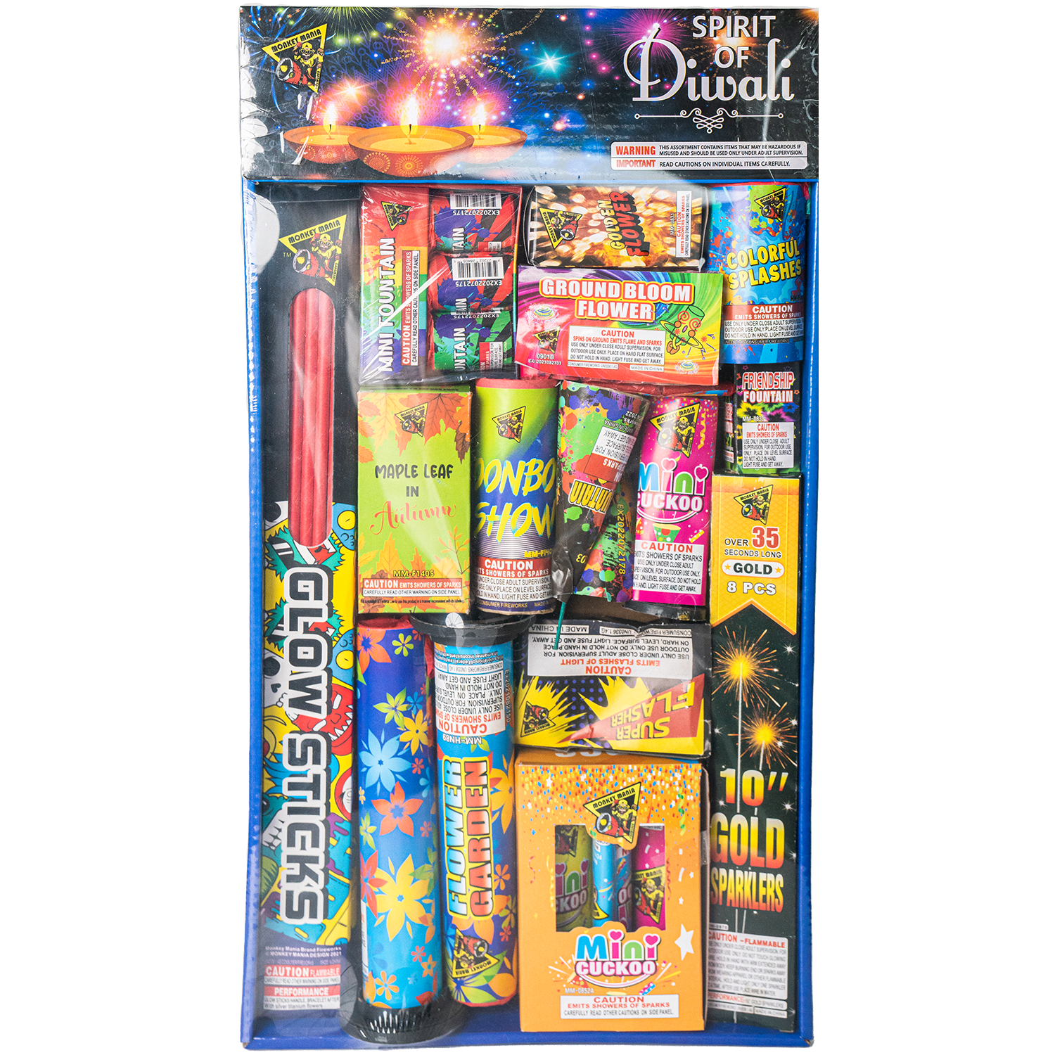 SPIRIT of DIWALI SAFE &amp; SANE Assortment - (6/1)