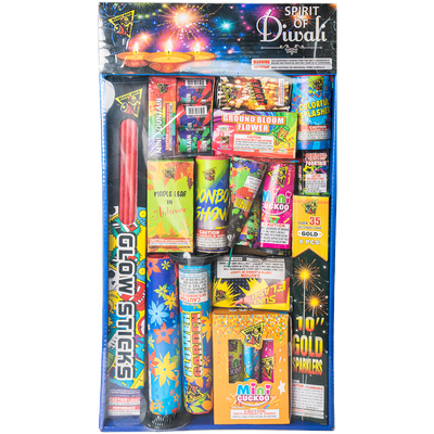 SPIRIT of DIWALI SAFE &amp; SANE Assortment - (6/1)