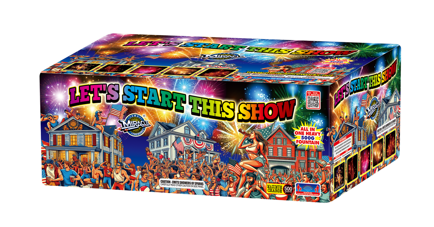 LET&#39;S START THIS SHOW 500 G FOUNTAIN - (4/1)