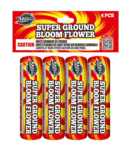 SUPER GROUND BLOOM FLOWER - (72/4)