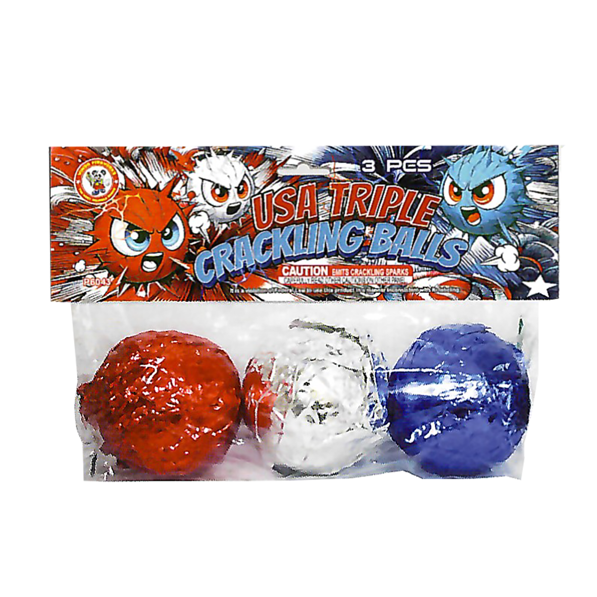 USA TRIPLE CRACKLING BALLS - (30/3)