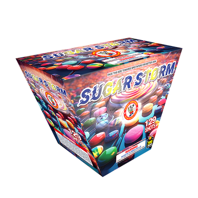 SUGAR STORM 129 shot zipper cake (6/1)