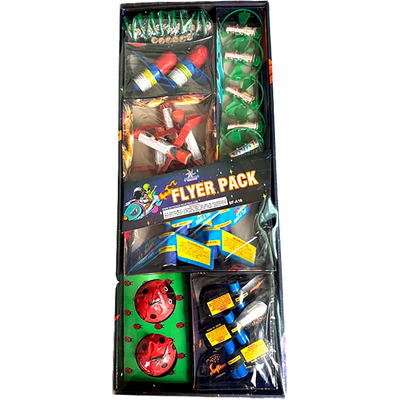 FLYER PACK AERIAL SPINNER ASSORTMENT - (8/1)