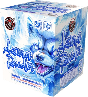 AZURA RAIDER - 25 shot cake - 12/1