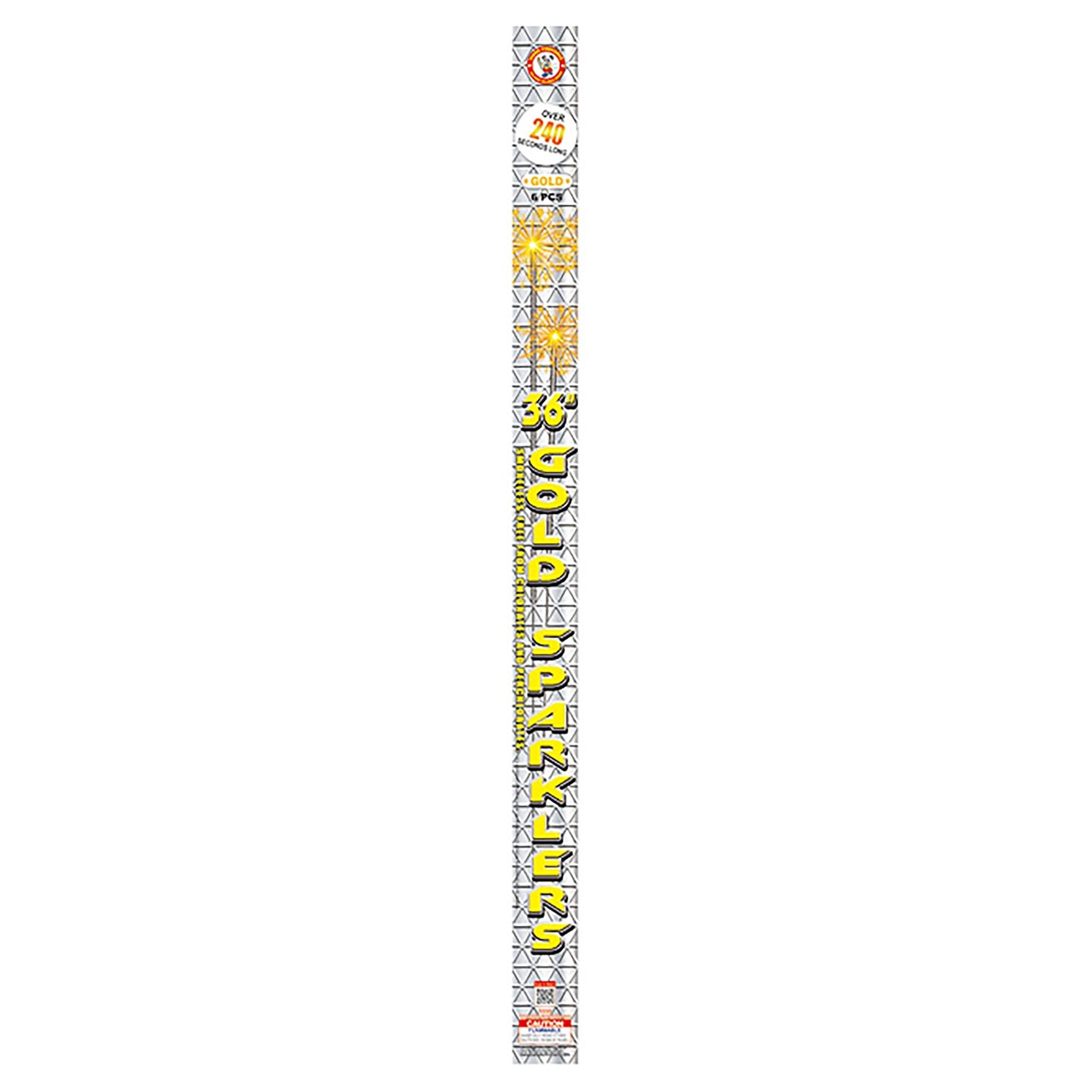 WINDA 36" GOLD WIRE SPARKLERS (10/4/6)
