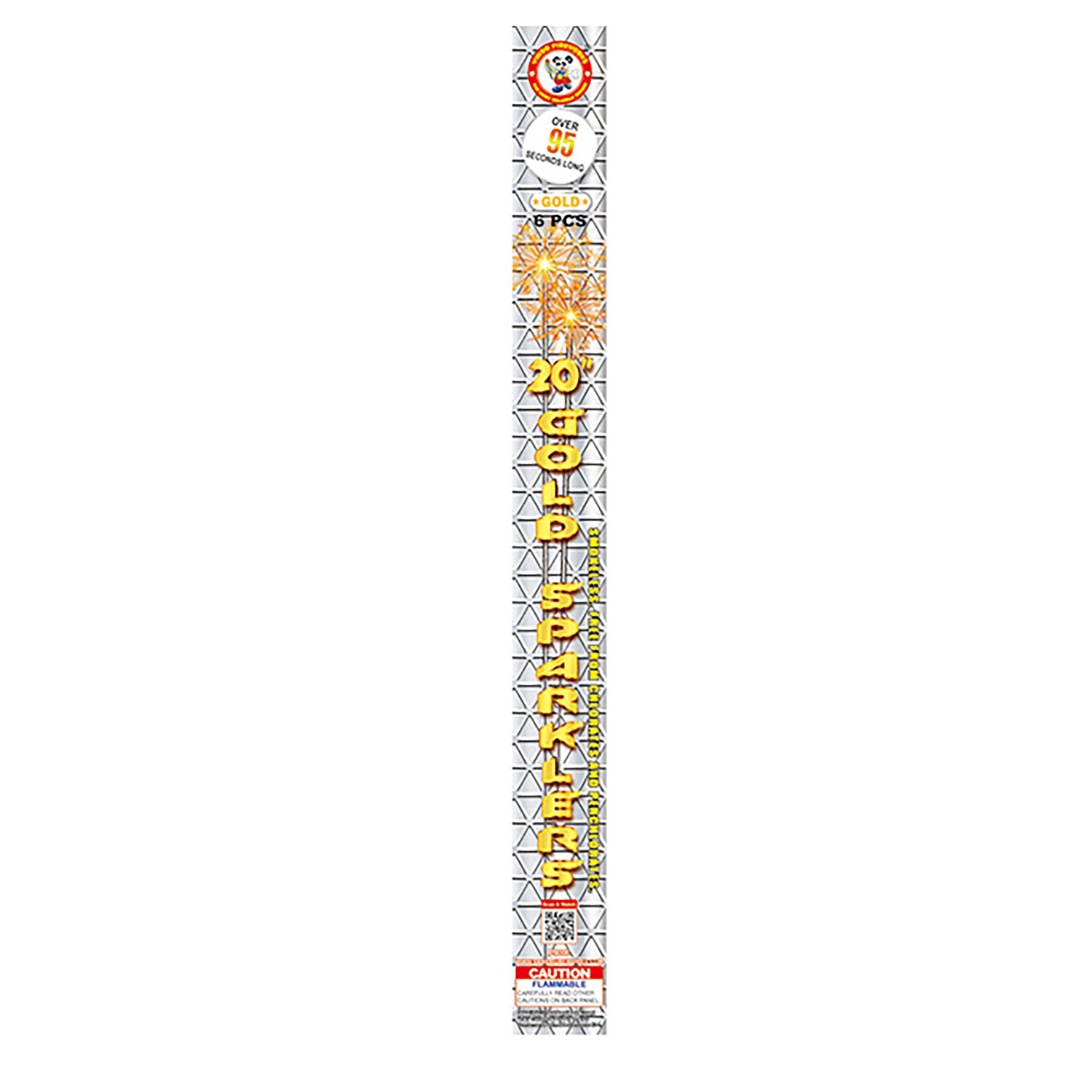 WINDA 20" GOLD WIRE SPARKLERS (20/5/6)