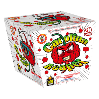 CAROLINA REAPER - 20 Shot RED Cake - (4/1)