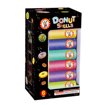 6" DONUT CANISTER SHELLS - 6 Pack - (12/6)