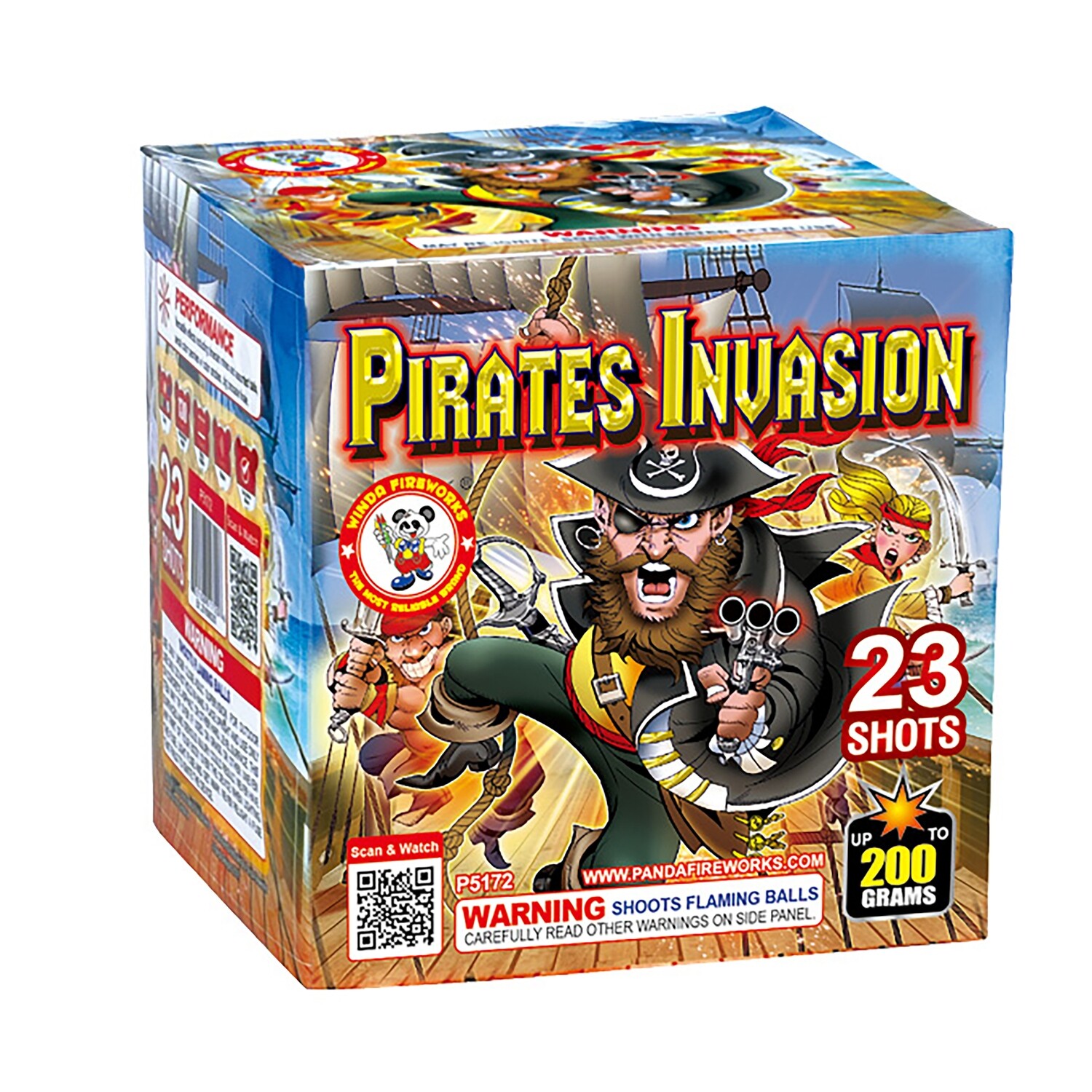 PIRATES INVASION - 23 Shot Cake - (12/1)