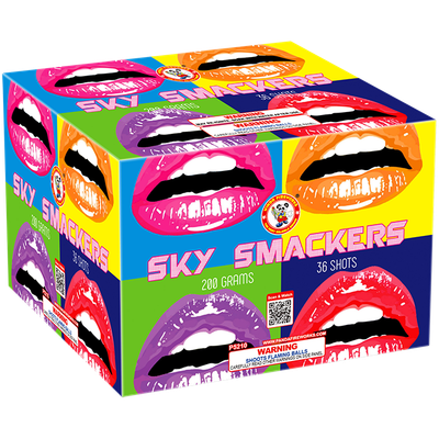 SKY SMACKERS 36 shot cake - (8/1)