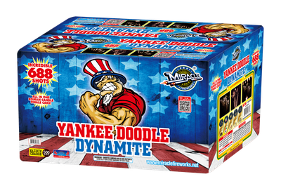 YANKEE DOODLE DYNAMITE 600 shot zipper cake - (2/1)