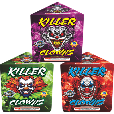 KILLER CLOWNS - 15 shot 200 gram - (4/3)