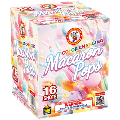 MACARON POPS - 16 shot 200 gram - (12/1)