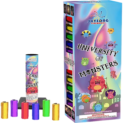 UNIVERSITY of MONSTERS canisters - 4" Shells (4/24)